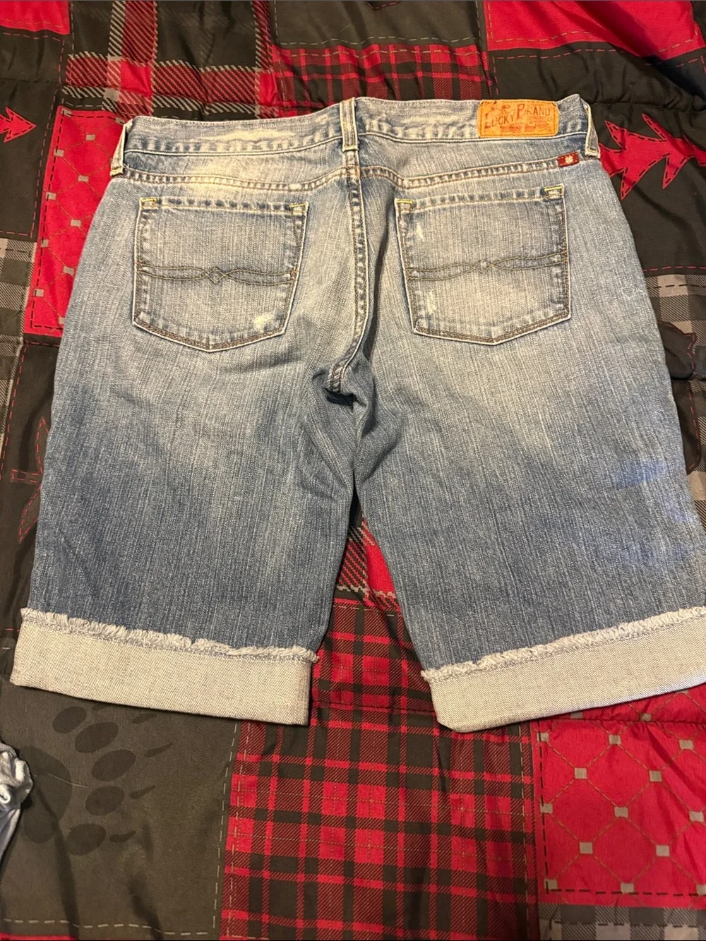 Lucky Brand Light Wash Denim Bermuda Shorts